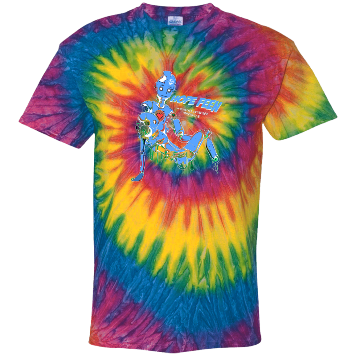 CD100 100% Cotton Tie Dye T-Shirt