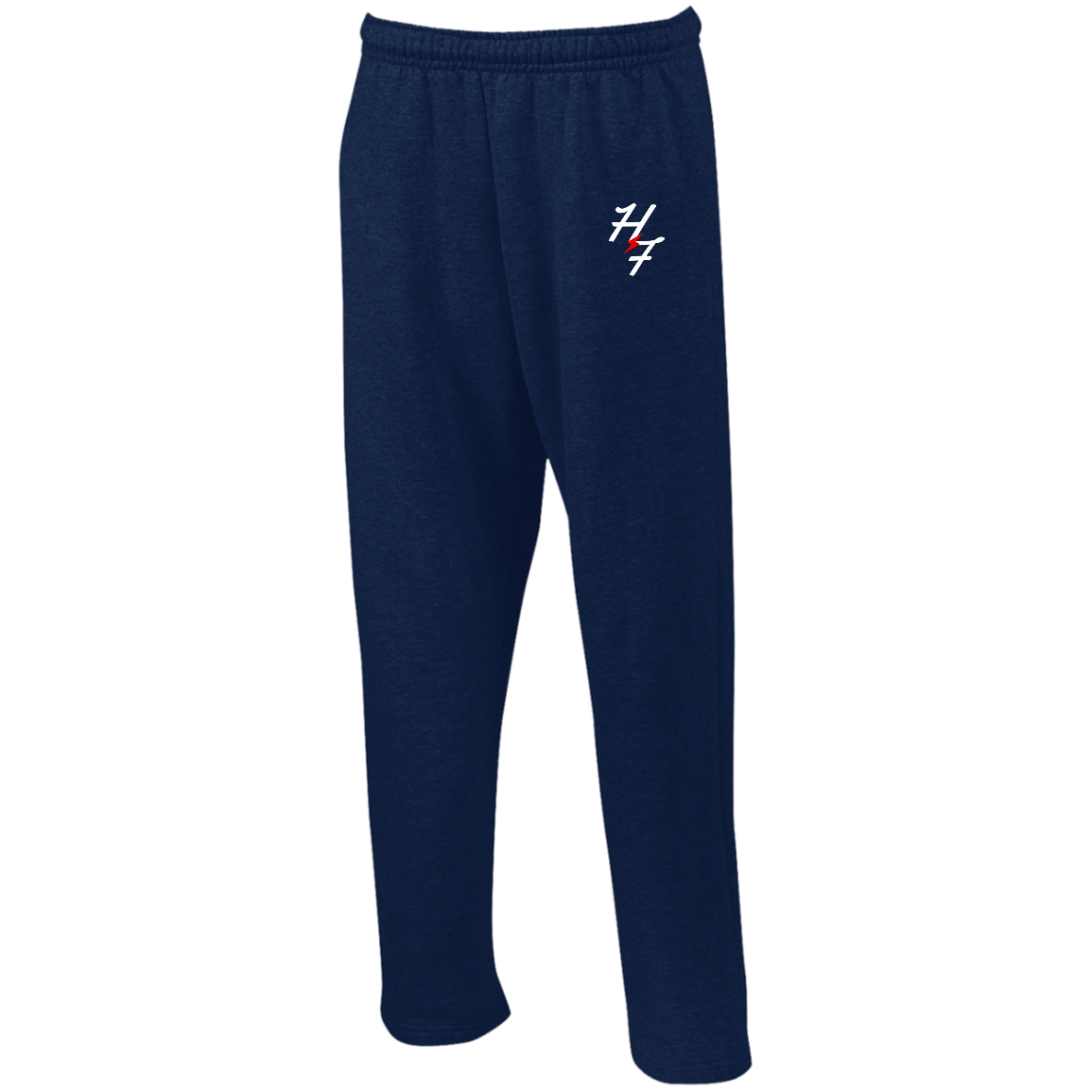 G123 Open Bottom Sweatpants with Pockets